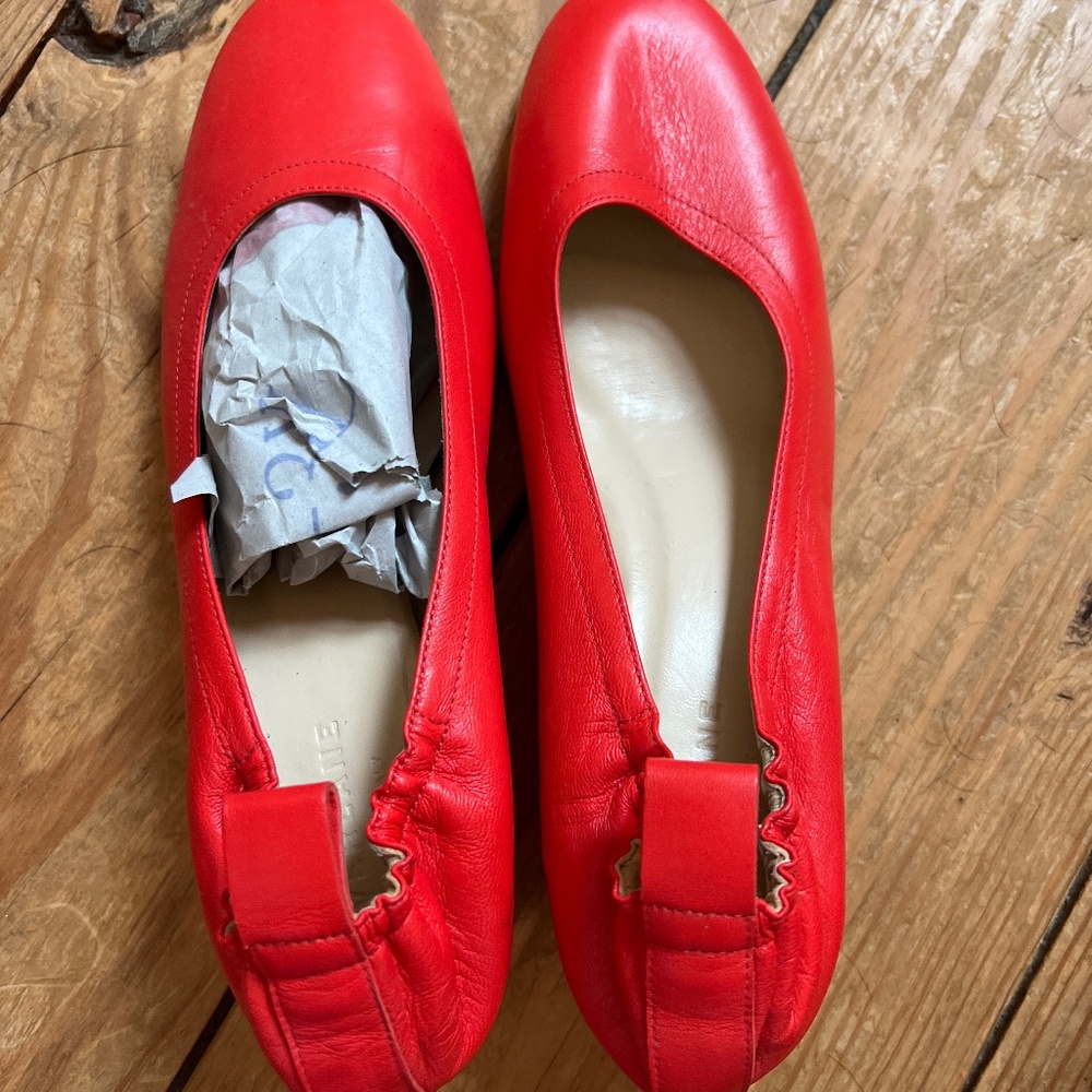 Everlane Red Heels